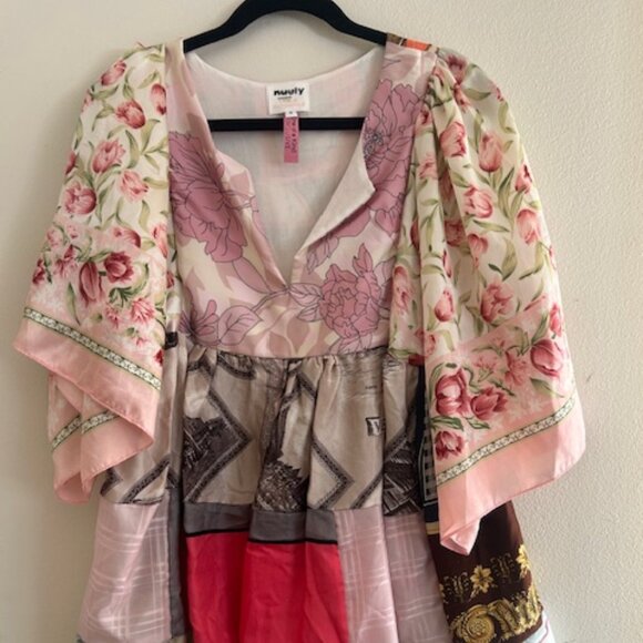 Nuuly Place Nationale Tops - Nuuly Place Nationale Multicolor One-of-a-Kind Kaftan Tunic NEW